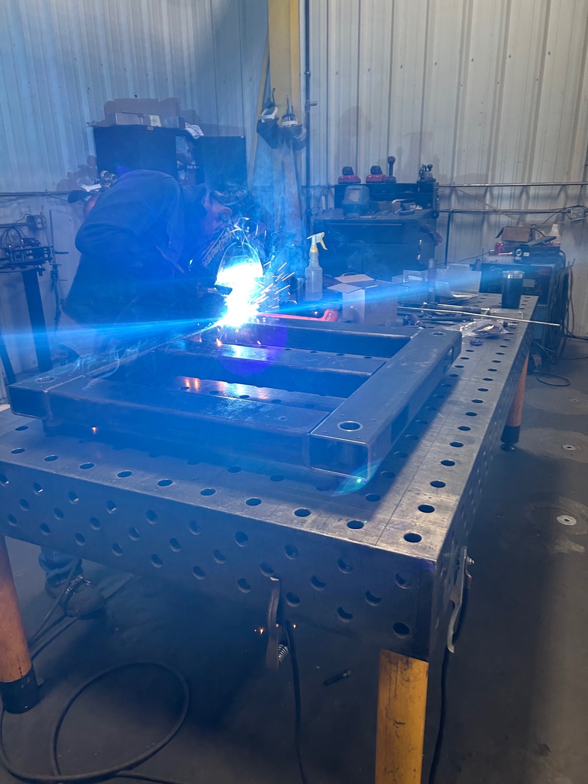 Fabrication and welding area