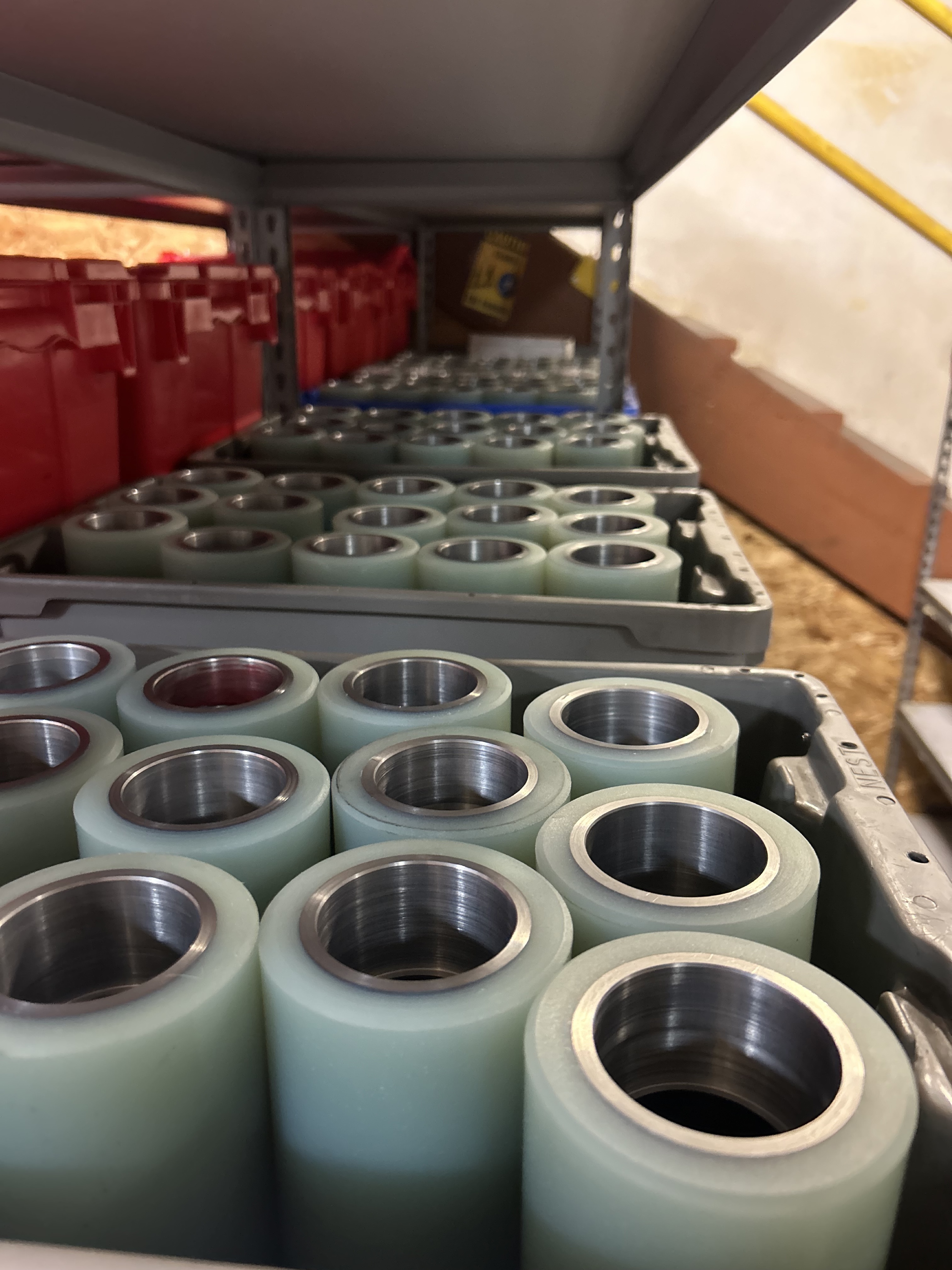 Polyurethane wheels and components