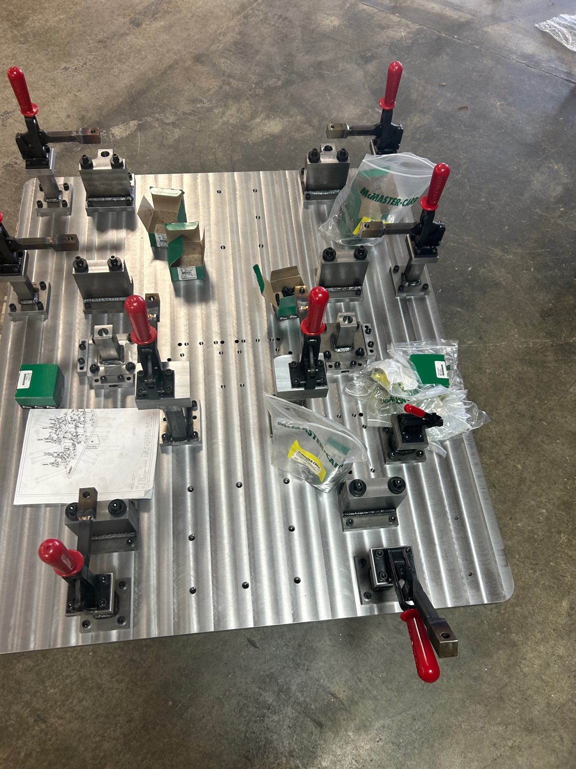 Weld fixture tooling